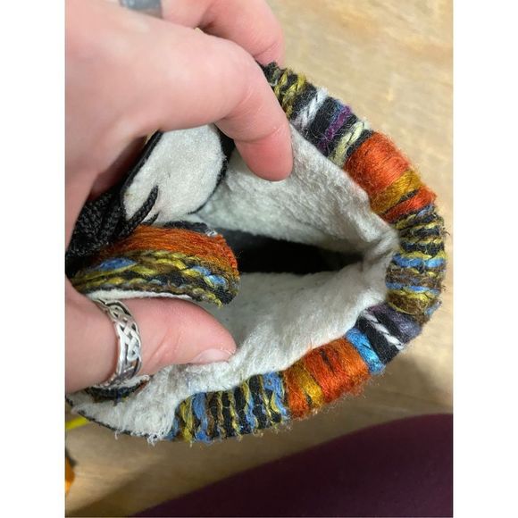 Rieker Knitted Cuff -Tex Warmlined Navy Ankle Boots, EU 37 / US 6.5, MP $112 - Picture 6 of 15